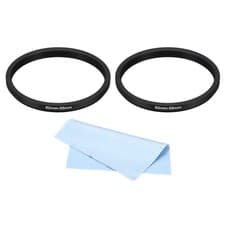 Image of 62mm-58mm Step Down Ring Camera Lens Filter Adapter Ring Filter with Cloth
