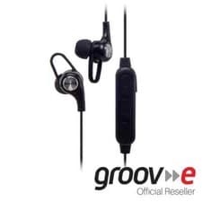 Image of GROOV-E PULSE V2 WIRELESS BLUETOOTH IN EAR HEADPHONES - BLACK - PULSE-V2-BK