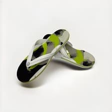 Image of CROCS MENS 9 FLIP FLOPS CROCBAND OMBRE BLOCK NEW W/ TAGS