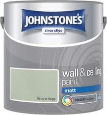 Image of Johnstone's - Wall & Ceiling Paint Matt Finish Smooth & Fantastic Coverage 2.5L