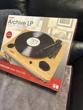 Image of Ion Archive Lo Conversion Turntable With Built In Speakers