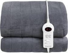 Image of Russell Hobbs RHHT1004GR Electric Blanket Microfleece Throw Digital Remote Grey