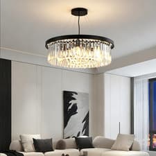 Image of Luxury Crystal Chandelier 9*E14 for Pendant Light Ceiling Light Bedroom