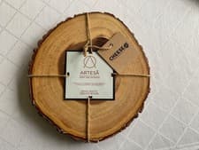 Image of Small Rustic Serving Board by "Artesa" for Cheese Fruit etc. New