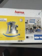 Image of Hama TV Wall Bracket black fits 10" - 26" TV New Boxed full motion 80 degrees
