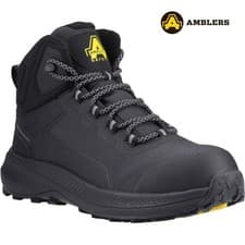 Image of Amblers AS321C Safety Boots Calderdale Waterproof Non-Metal Side-Zip Sizes 6-14