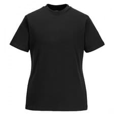 Image of Portwest B192 - Women's T-Shirt Black - B192BKRM