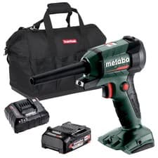 Image of Metabo BP 18 LTX BL 18V Brushless Blower with 1 x 2.0Ah Battery Charger & Bag
