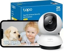 Image of TP-Link Tapo C220 2K Pan Tilt WiFi Indoor Security Camera AI Detection
