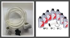 Image of Febi 188362, 0GC Transmission Oil and Filter Service Kit VW With Filling Hose