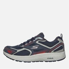 Image of SKECHERS Mens Go Run Consistent Trainers Navy/​Red
