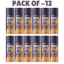 Image of 12X Expanding Foam Filler Spray 500ml PU Bonding Filling Sealing Insulating Gap