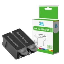 Image of 2 Black Ink Cartridge For Advent ABK10 A10 AW10 AWP10 Wireless