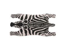 Image of Coir Doormat - Eye-Catching Zebra Design