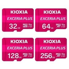 Image of KIOXIA EXCERIA Plus 32GB 64GB 128GB 256GB MicroSD Card SDHC SDXC TF UHS-I U1 V30