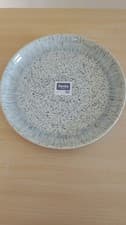 Image of Denby Grey Halo Speckle Dinner Tableware Plate 26cm