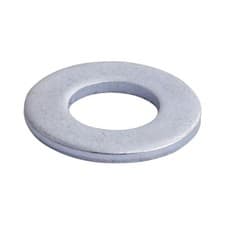 Image of FORM A FLAT WASHERS ZINC PLATED STEEL - M3 M4 M5 M6 M8 M10 M12 M14 M16 M20 M24