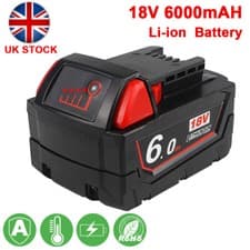 Image of For Milwaukee 6AH M18 18V Extended Capacity Battery Lithium XC 48-11-1860