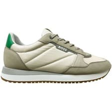 Image of Hugo Boss Men's Beige Kai Runn NTYX Trainers 9uk.