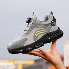 Image of Safety Shoes Work Trainers Lightweight Steel Toe Puncture Proof for Mens Womens