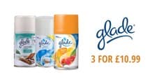 Image of 3 x GLADE AUTOMATIC SPRAY AIR FRESHENER REFILL 269ml VARIOUS SCENTS!