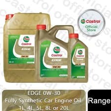 Image of Castrol EDGE 0W-30 Car Engine Oil Fully Synthetic | Hyspec | 1, 4, 5 , 8, 20L