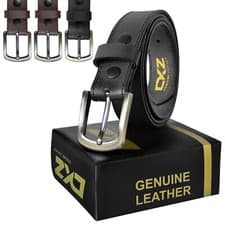 Image of Mens Leather belts 100% genuine Leather black brown 30''- 72'' waist size bkl-02