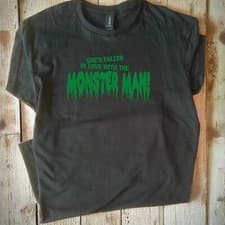 Image of Monster Man T-Shirt - 60's, Rock N Roll, Horror, Various Colours