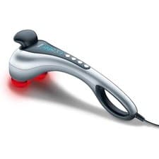 Image of Beurer MG100 Infrared Percussion Massager 3 Programs 5 Intensity Levels Silver