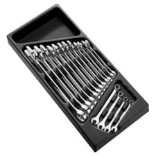 Image of Expert by Facom 16 Piece Combination Spanner Set in Module Tray