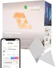 Image of Nanoleaf Shapes Triangle Expansion Pack, 3 Additional Smart Light Panels LED RG