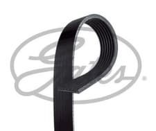Image of Gates 7PK2040 V-Ribbed Belt Replacement Fits Toyota Hiace Land Cruiser Prado