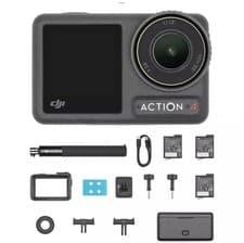 Image of DJI Osmo Action 4 Adventure Combo 4K 120fps Waterproof Action Camera Bundle