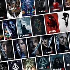 Image of Scream 6 VI Poster Art Cinema Movie Film Print Horror Movie A5 A4 A3