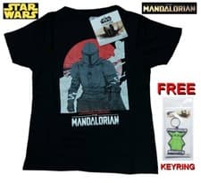Image of STAR WARS MANDALORIAN T-shirt/KIDS/BOYS/GIRLS/MEN/WOMEN/CHILDRENS/ 11-12 years