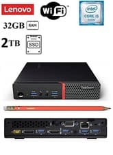 Image of Lenovo ThinkCentre M700 Tiny Desktop PC CORE i5 32GB RAM 2TB SSD