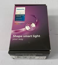 Image of Philips Hue Lightstrip Extension v4 [1 m] White and Colour Ambiance Smart LED 