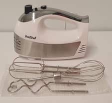 Image of VonShef 400W Hand Mixer – White – Electric – European Plug – New