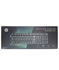 Image of Brand New HP Pavilion Gaming Keyboard550,Red Hybrid Mechanical-Membrane Switches
