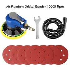 Image of 6'' Air Sanders 150mm Dual Action Random Orbital Polisher DA Sander +6 Sandpaper