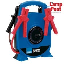 Image of Draper 92700 Retractable Booster Cables Jump Leads - 3.5m