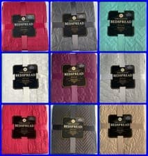 Image of Luxury home collection bedspread by coloroll 150cm x200cm new