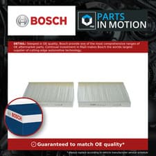 Image of Pollen / Cabin Filter fits BMW 520 F10, F11 2.0 11 to 17 Bosch 64119163328 New