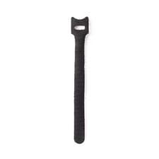 Image of StarTech 6in Hook and Loop Cable Ties - 50 Pack - Black - Reusable Cable Stra...