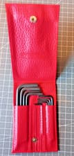 Image of Set of 10 x Facom 82H.JE10 Allen Hex Keys L Wrenches 0.9mm to 6mm