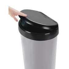 Image of Black Moda Touch Bin 42L