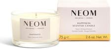Image of NEOM Happiness Scented 1 Wick Candle 75 g Neroli Mimosa Lemon RRP £16 Wellbeing
