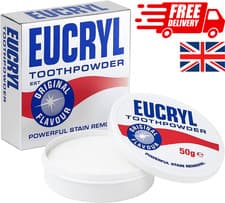 Image of Eucryl Original Flavour Toothpowder, Tooth Whitening Powder, 50g