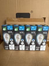 Image of Pack of 4 4Lite Wiz Connected Smart A60 B22 Tuneable White Filament Bulb Bayonet