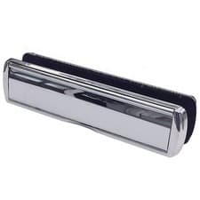 Image of 12 Inch Letter Box Sprung Omega Heavy Duty Metal 40/80 UPVC Composite Doors